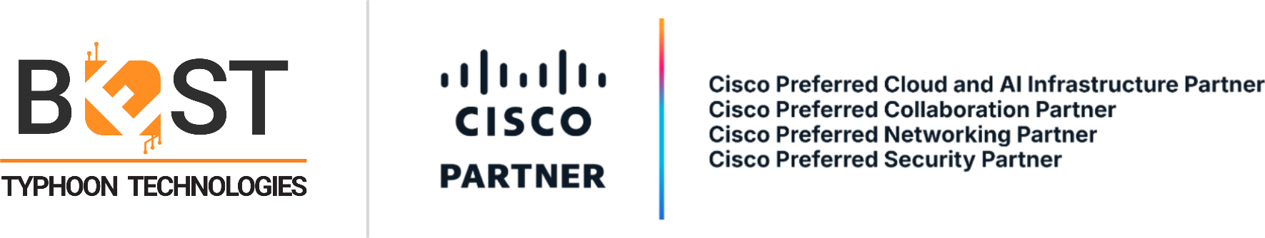BEST — Typhoon Technologies, Cisco Partner: Preferred Cloud and AI Infrastructure, Collaboration, Networking y Security Partner